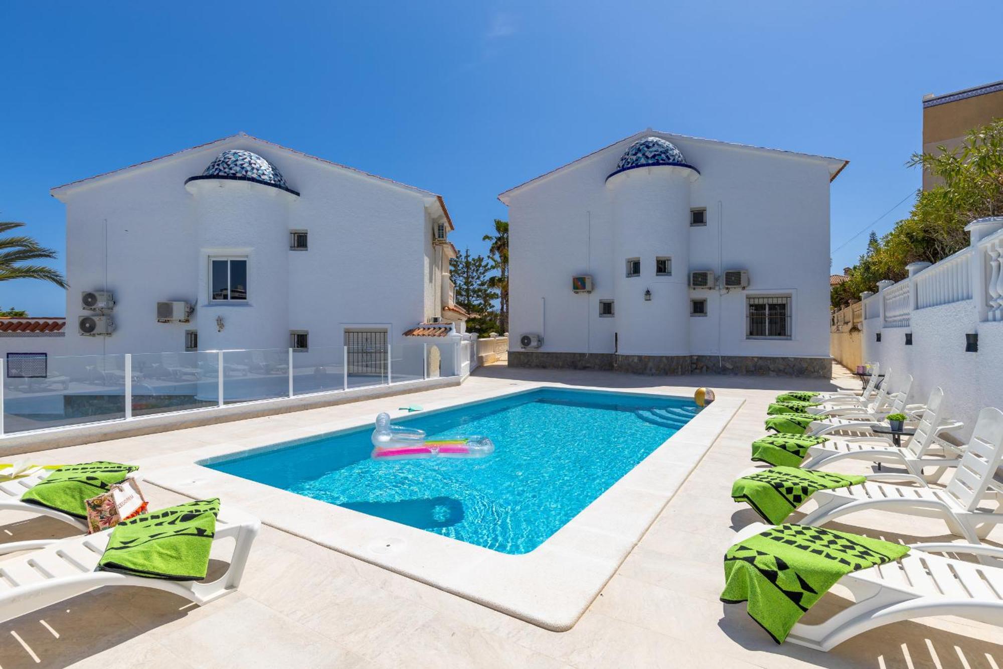 Fidalsa Grand Mediterranean Beachfront Villa Playa Flamenca Kültér fotó