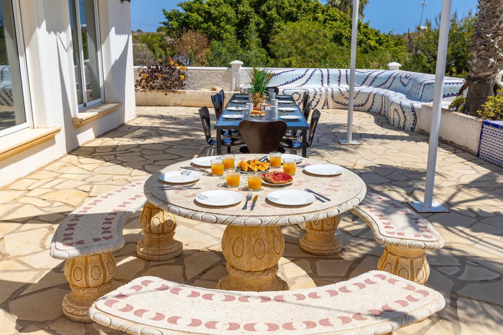 Fidalsa Grand Mediterranean Beachfront Villa Playa Flamenca Kültér fotó