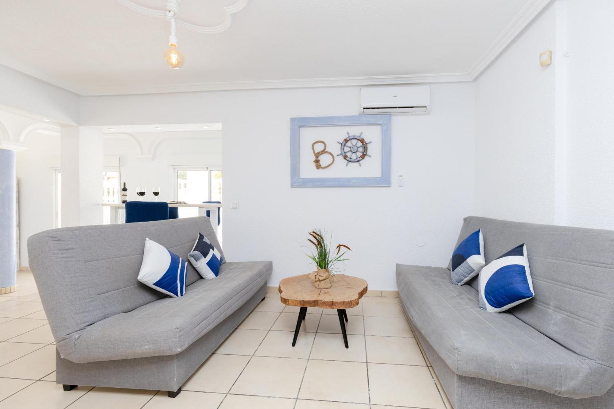 Fidalsa Grand Mediterranean Beachfront Villa Playa Flamenca Kültér fotó