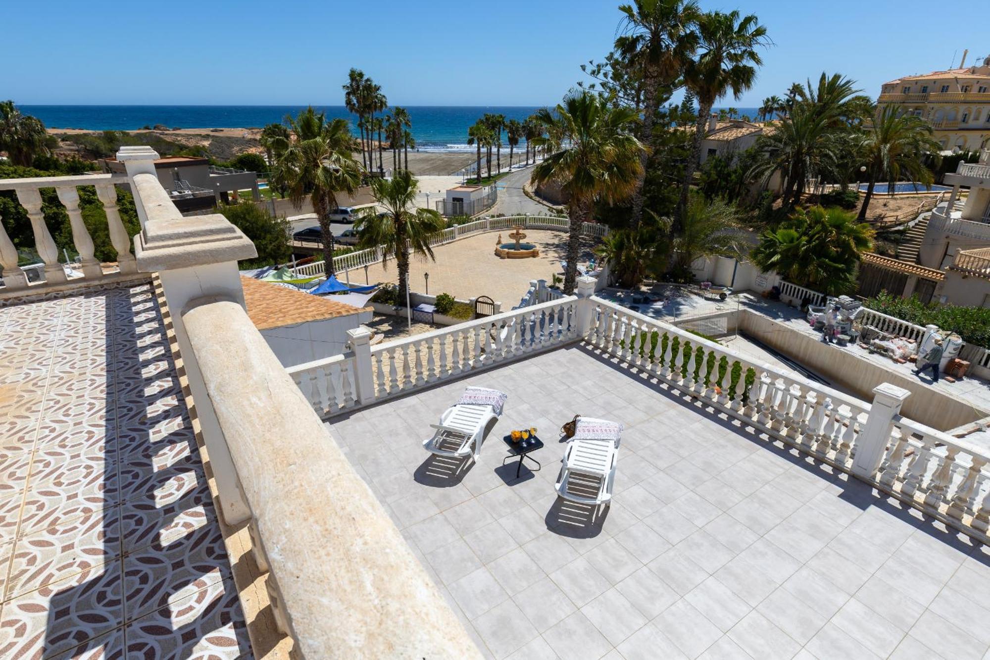 Fidalsa Grand Mediterranean Beachfront Villa Playa Flamenca Kültér fotó